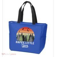 Happy Little Tree Bob Style Forests Tote Bag thumb 3