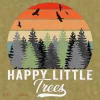 Happy Little Tree Bob Style Forests Garment-Dyed Women's Muscle Tee thumb 6