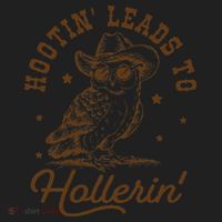 Hootin Leads To Hollerin Gift Beanie thumb 2