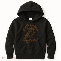 Hootin Leads To Hollerin Gift Kids Hoodie thumb 0