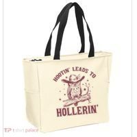 Hootin' Leads To Hollerin' Tote Bag thumb 2