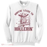Hootin' Leads To Hollerin' Sweatshirt thumb 0
