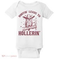 Hootin' Leads To Hollerin' Baby Bodysuit thumb 0