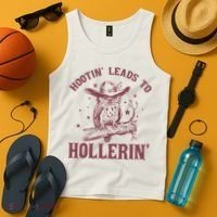 Hootin' Leads To Hollerin' Tank Top thumb 4