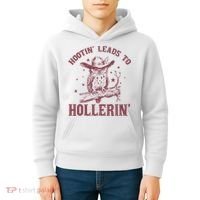 Hootin' Leads To Hollerin' Kids Hoodie thumb 4