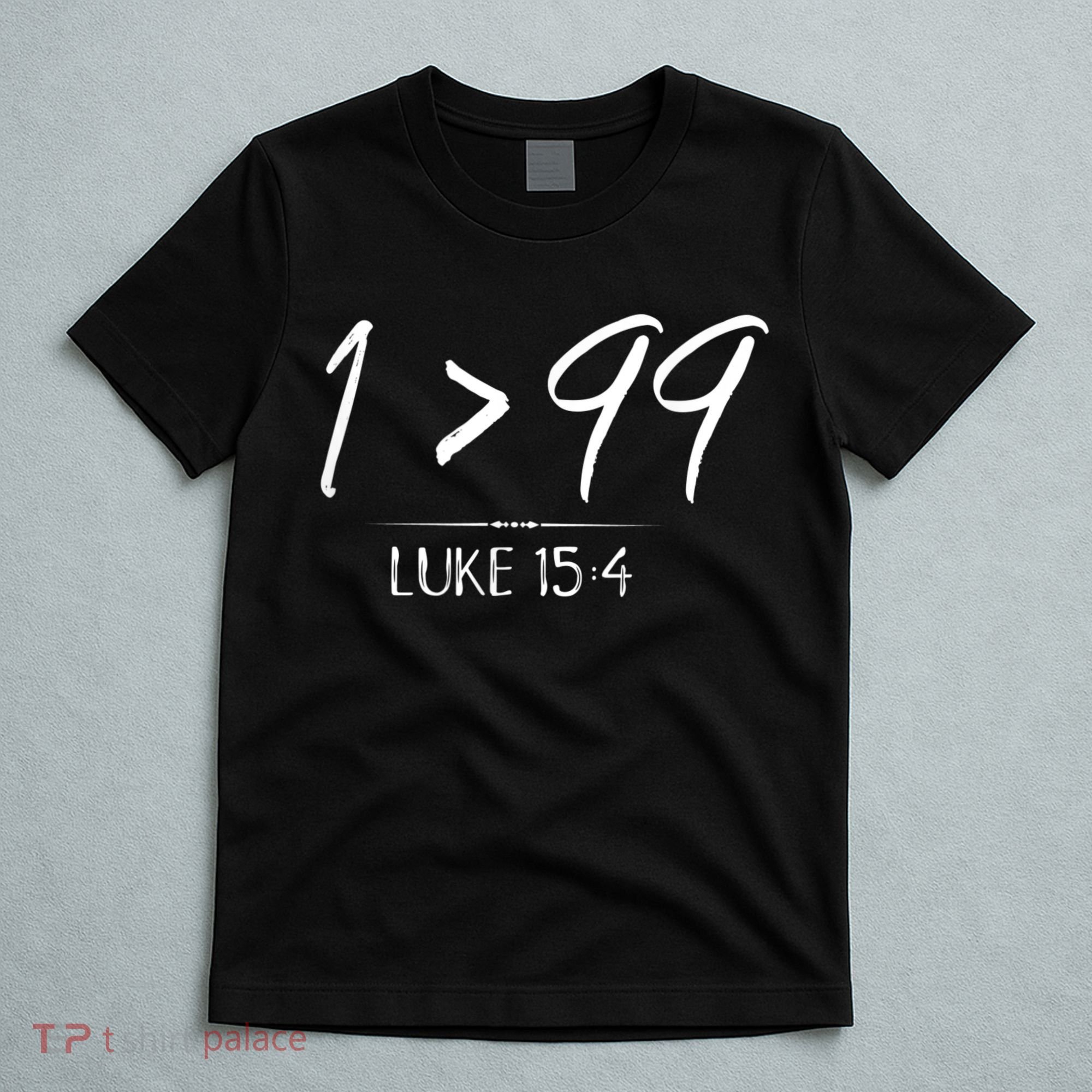 He Left The 99 To Rescue Me Christian Luke Sheep Gift T-Shirt