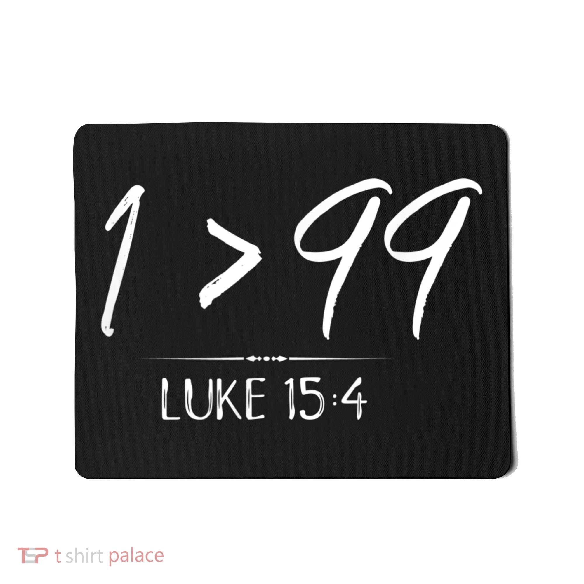 He Left The 99 To Rescue Me Christian Luke Sheep Gift Mousepad