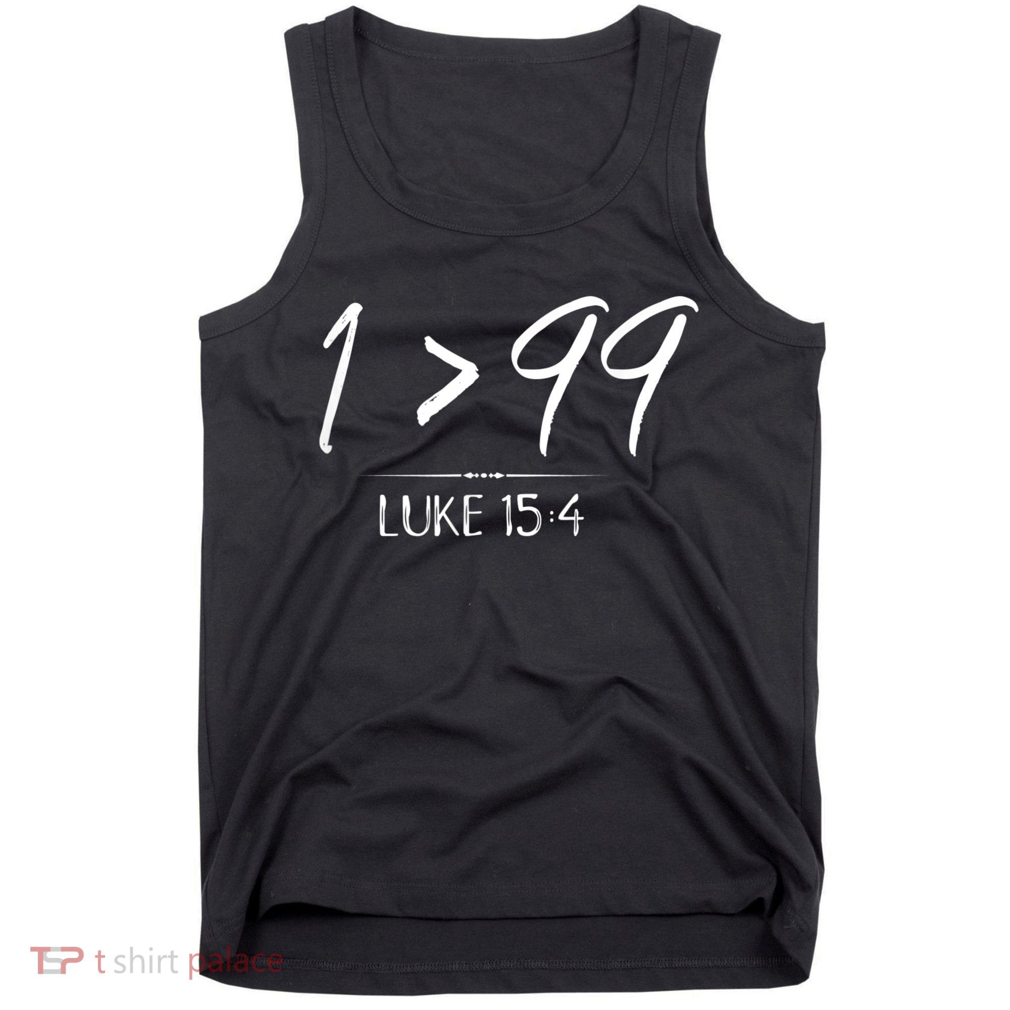 He Left The 99 To Rescue Me Christian Luke Sheep Gift Tank Top