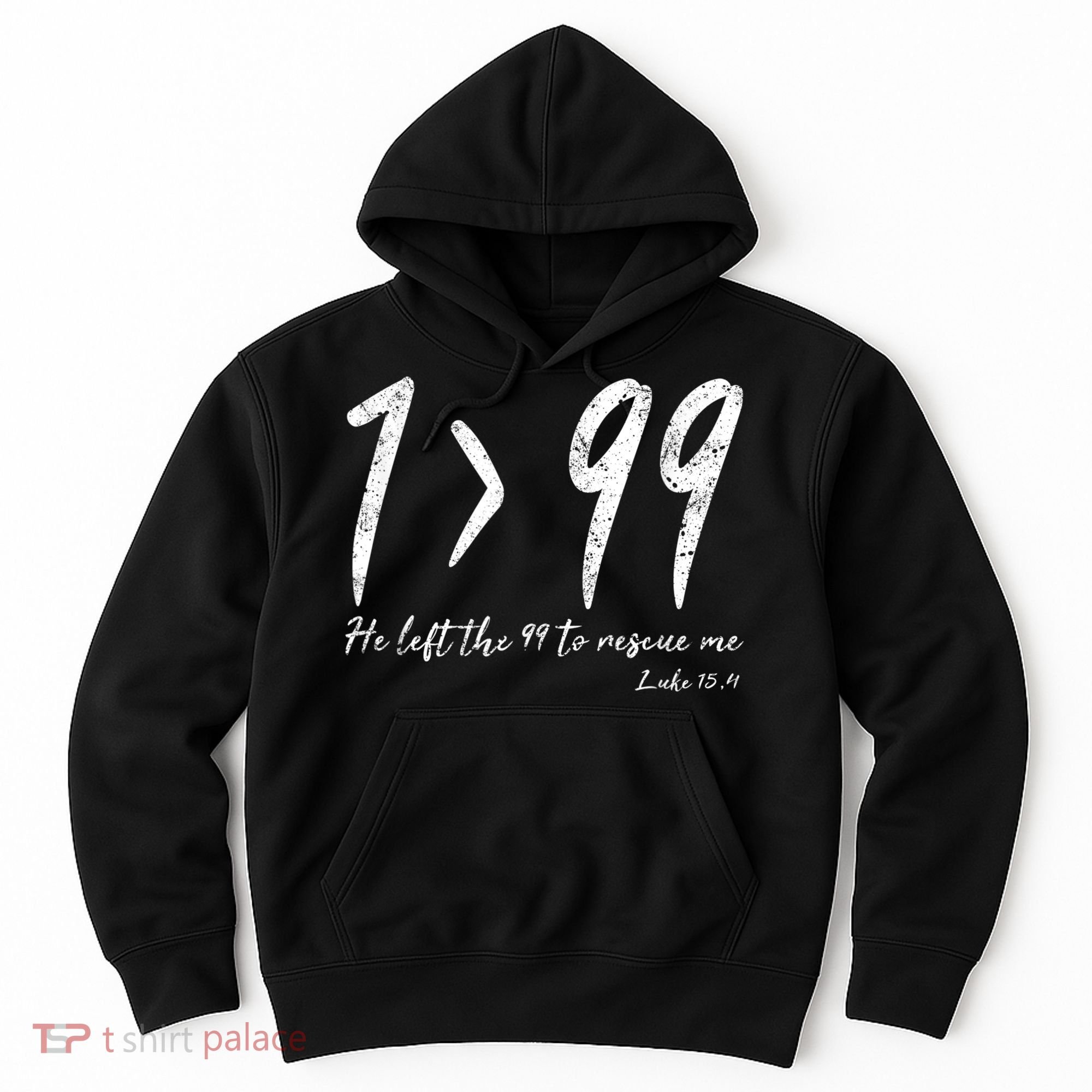 He Left The 99 To Rescue Me Luke Christian Grace Gift Hoodie