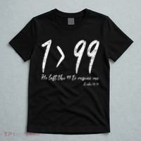 He Left The 99 To Rescue Me Luke Christian Grace Gift T-Shirt thumb 5