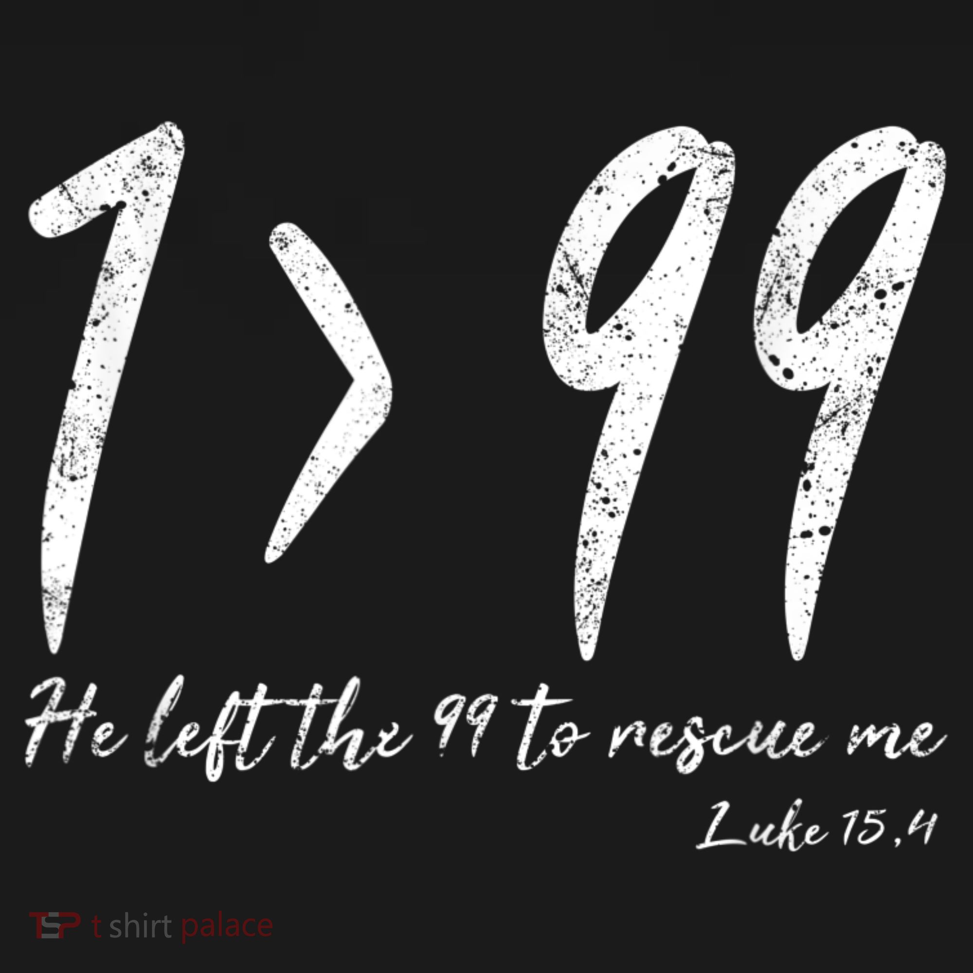 He Left The 99 To Rescue Me Luke Christian Grace Gift Mousepad