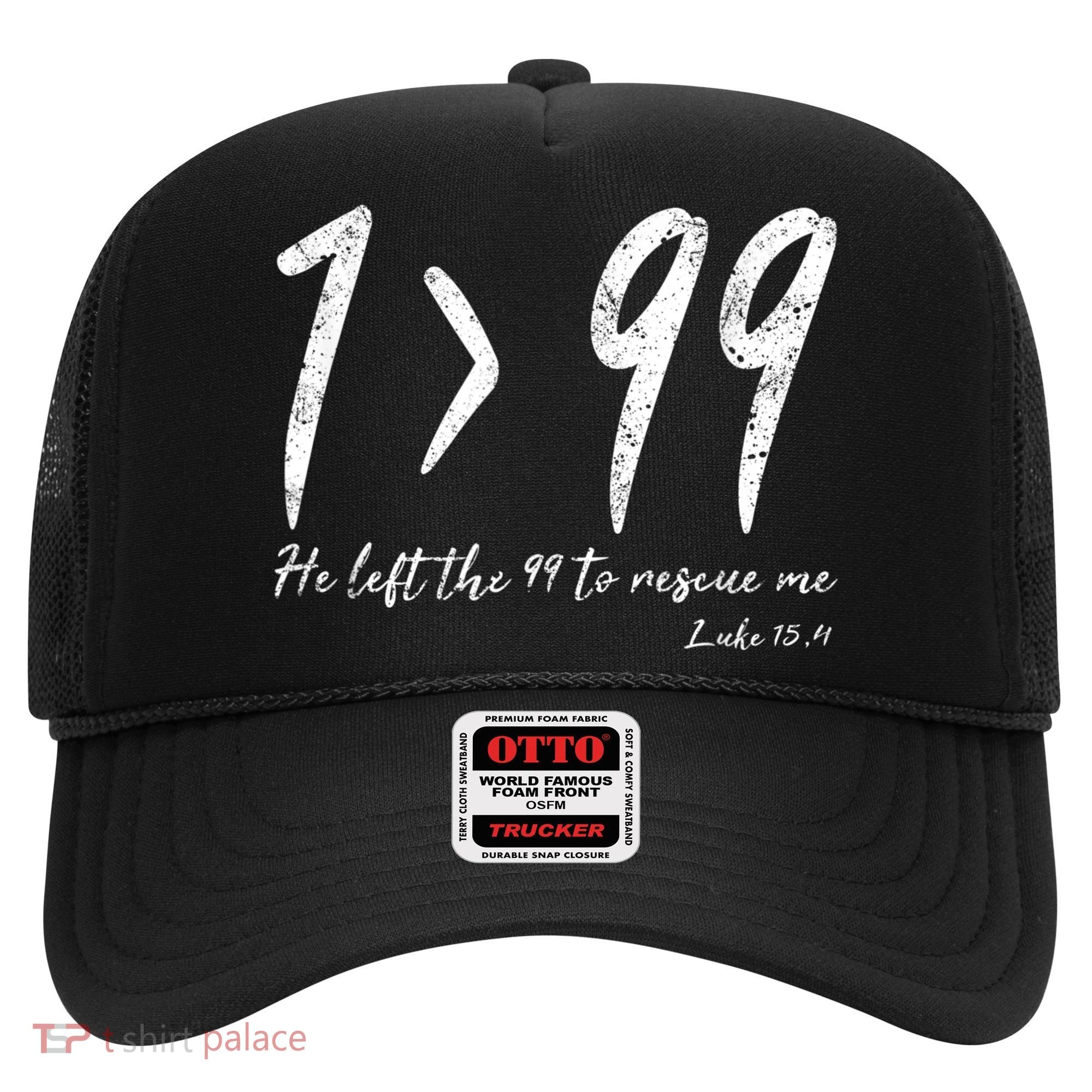 He Left The 99 To Rescue Me Luke Christian Grace Gift Hat