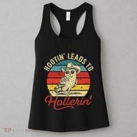 Hootin Leads To Hollerin Owl Cowboy Women's Tank Top thumb 3
