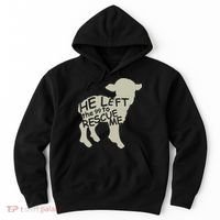 He Left The 99 To Rescue Me Religious Christian  Hoodie thumb 0