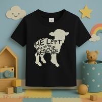 He Left The 99 To Rescue Me Religious Christian  Toddler T-Shirt thumb 3