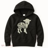 He Left The 99 To Rescue Me Religious Christian  Kids Hoodie thumb 0