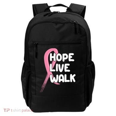 Hope Live Walk Breast Cancer Awareness Backpack
