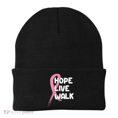 Hope Live Walk Breast Cancer Awareness Beanie
