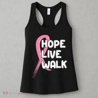 Hope Live Walk Breast Cancer Awareness Women's Tank Top thumb 3