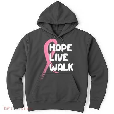 Hope Live Walk Breast Cancer Awareness Hoodie