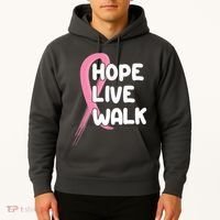 Hope Live Walk Breast Cancer Awareness Hoodie thumb 2