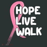 Hope Live Walk Breast Cancer Awareness Sweatshirt thumb 2