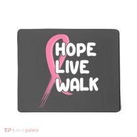 Hope Live Walk Breast Cancer Awareness Mousepad thumb 0