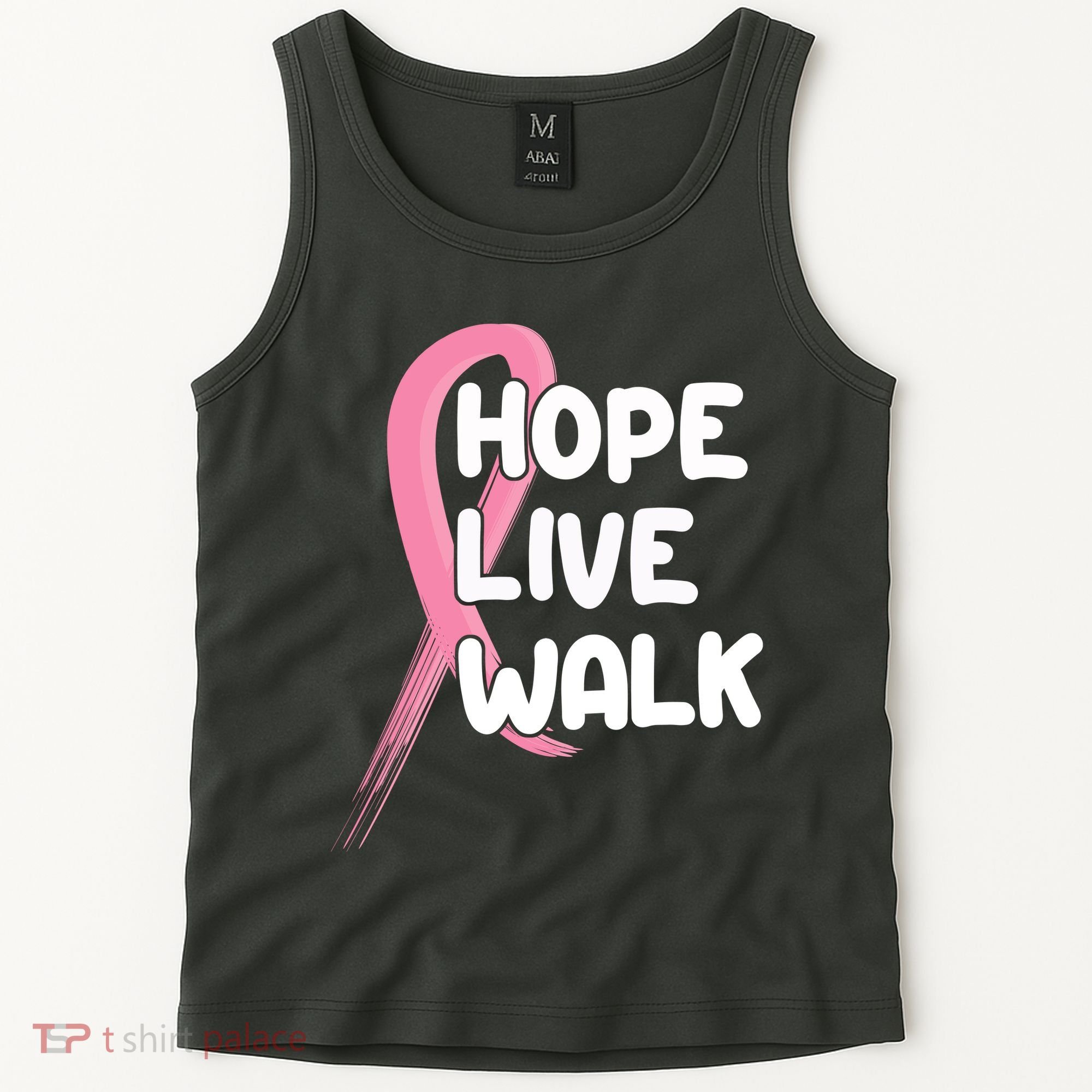 Hope Live Walk Breast Cancer Awareness Tank Top