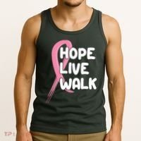 Hope Live Walk Breast Cancer Awareness Tank Top thumb 3