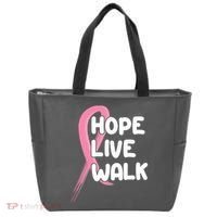 Hope Live Walk Breast Cancer Awareness Tote Bag thumb 0