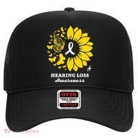 Hearing Loss Warrior Awareness Sunflower Hat thumb 0
