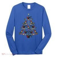 Hummingbird Lover Xmas Gift Hummingbird Christmas Tree Gift Long Sleeve Shirt thumb 0