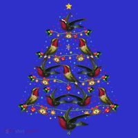 Hummingbird Lover Xmas Gift Hummingbird Christmas Tree Gift Women's Tank Top thumb 5