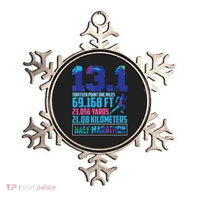 Half Marathon 131 Miles Running Runner Ornament