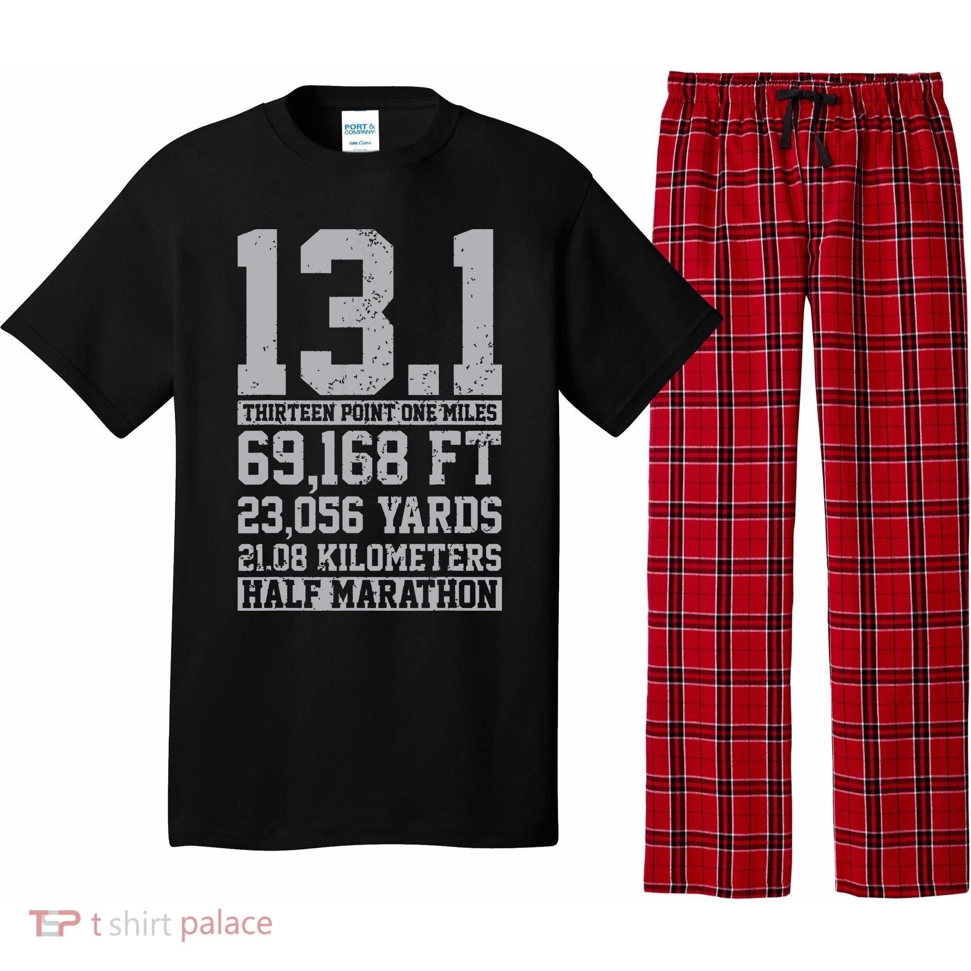 Half Marathon 131 Miles Running Runner Pajama Set