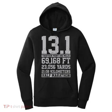 Half Marathon 131 Miles Running Runner Women's Hoodie