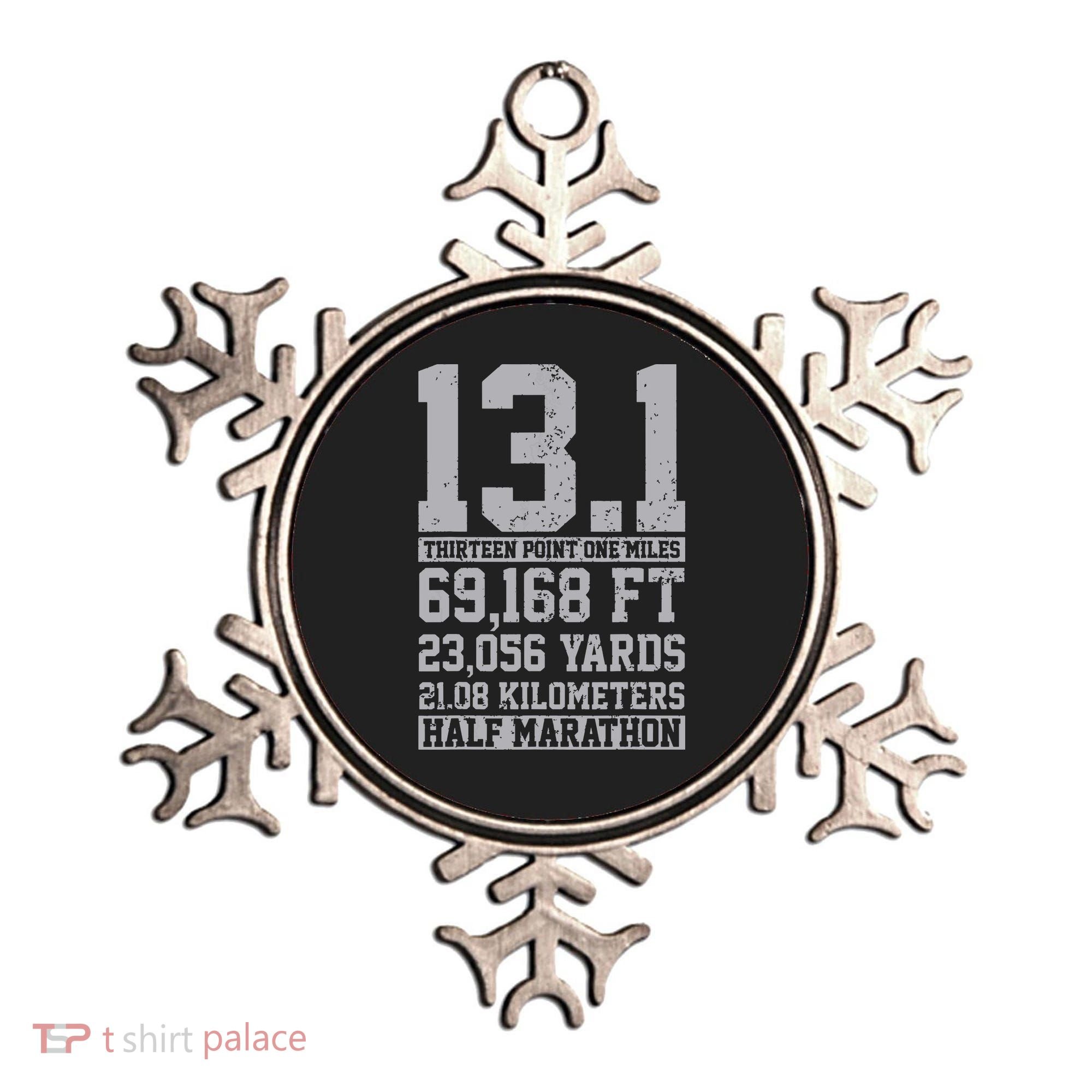 Half Marathon 131 Miles Running Runner Ornament