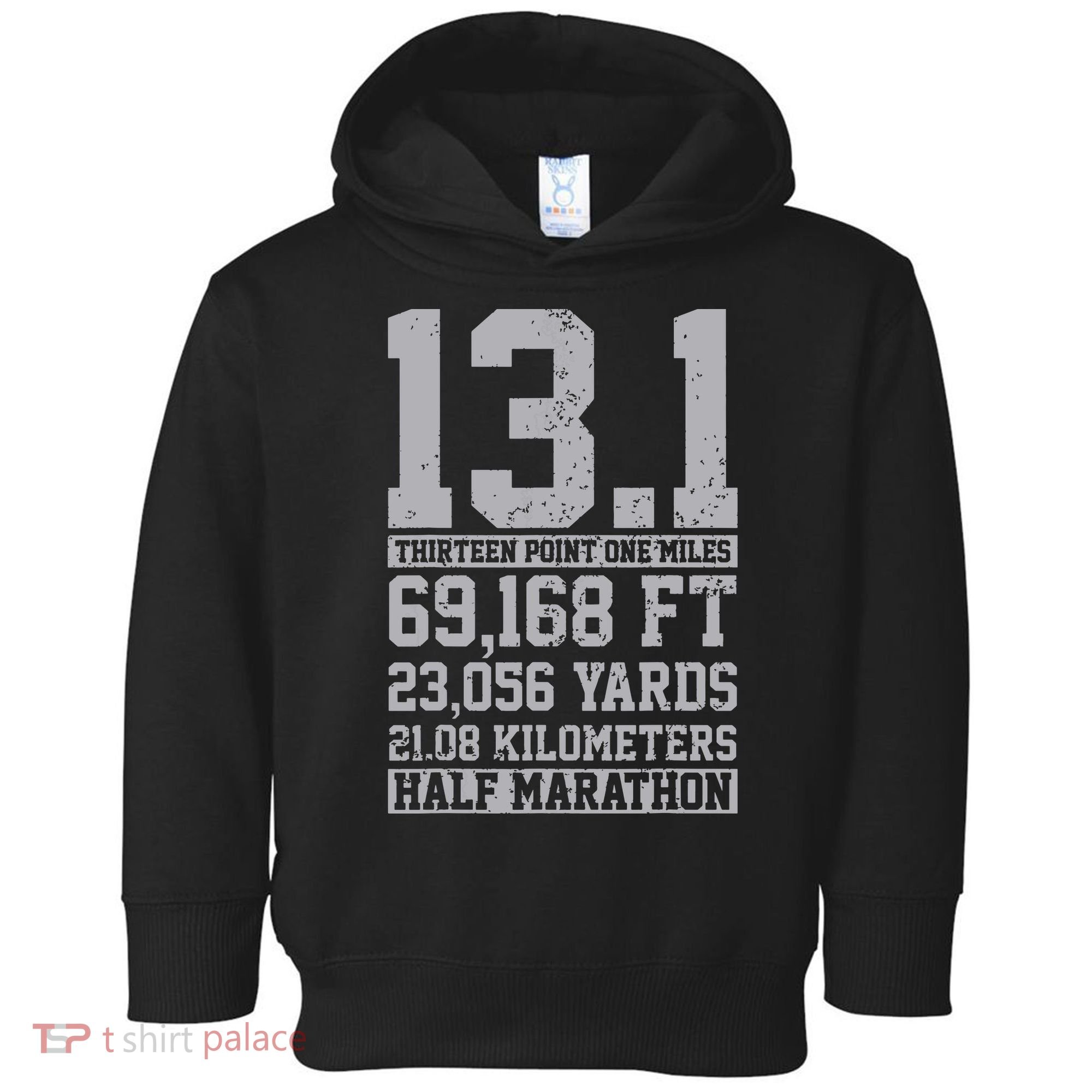 Half Marathon 131 Miles Running Runner Toddler Hoodie