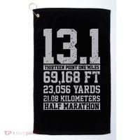 Half Marathon 131 Miles Running Runner Golf Towel thumb 0