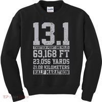 Half Marathon 131 Miles Running Runner Kids Sweatshirt thumb 0