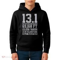 Half Marathon 131 Miles Running Runner Kids Hoodie thumb 4