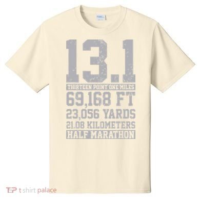 Half Marathon 131 Miles Running Runner T-Shirt