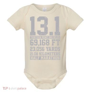 Half Marathon 131 Miles Running Runner Baby Bodysuit