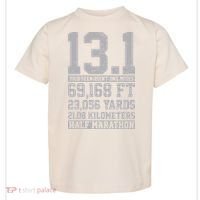Half Marathon 131 Miles Running Runner Toddler T-Shirt thumb 0