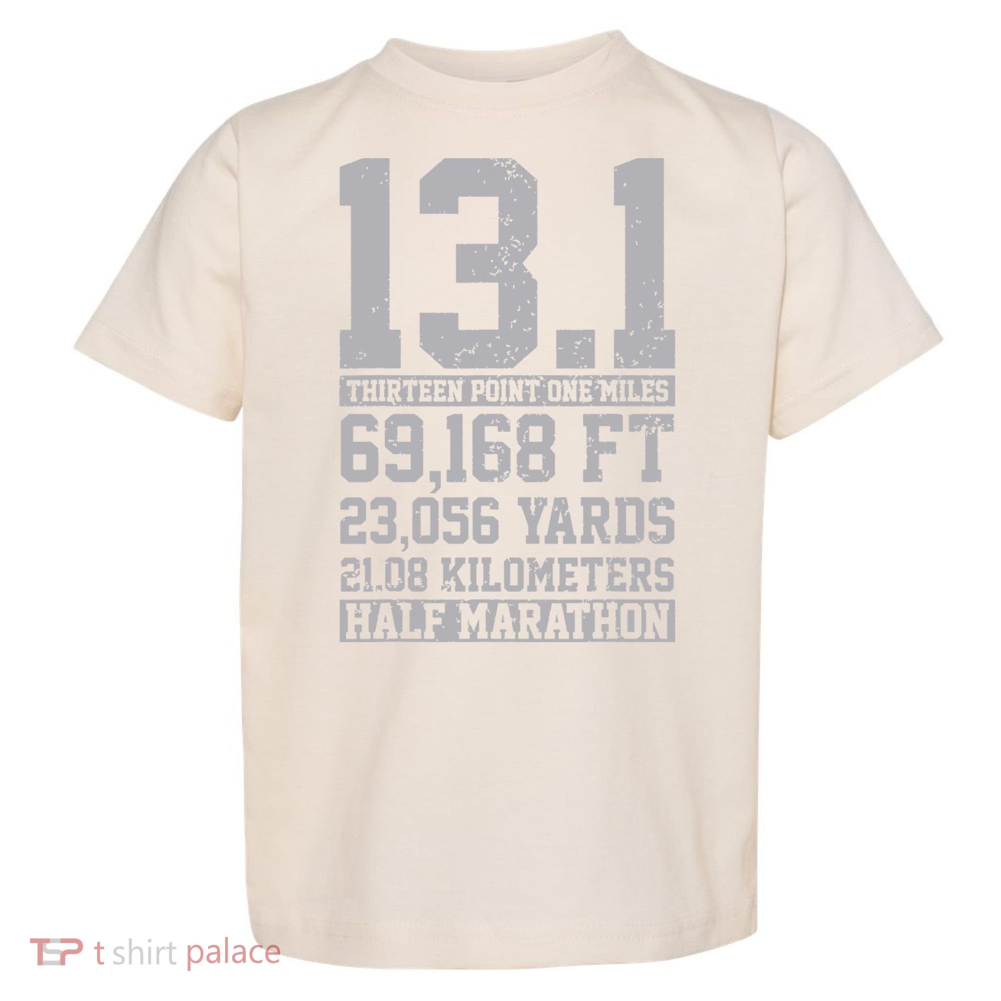 Half Marathon 131 Miles Running Runner Toddler T-Shirt