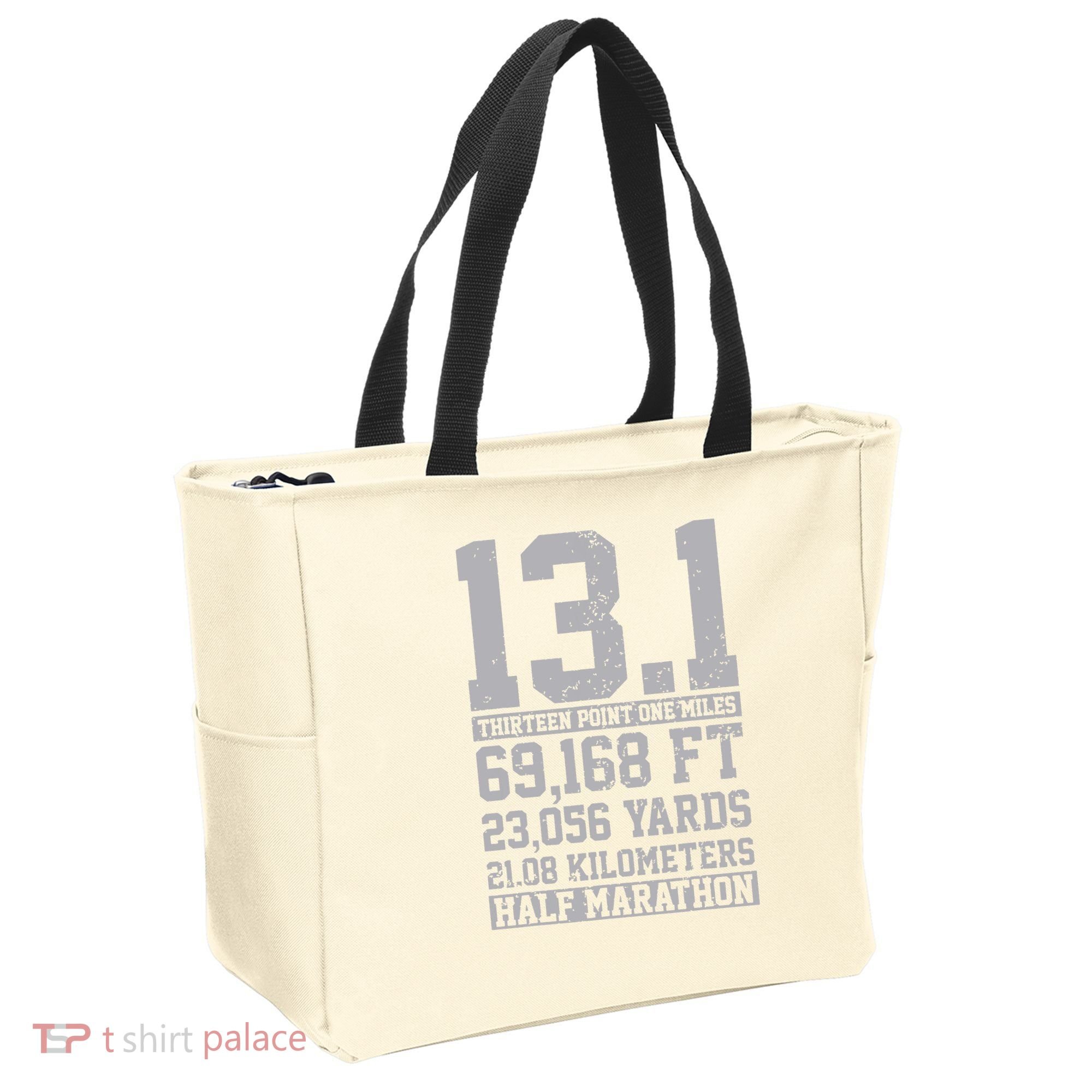 Half Marathon 131 Miles Running Runner Tote Bag