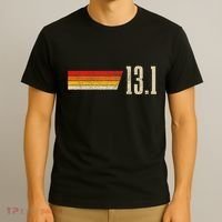 Half Marathon 13.1 Miles Vintage Running Marathon Runner T-Shirt thumb 3
