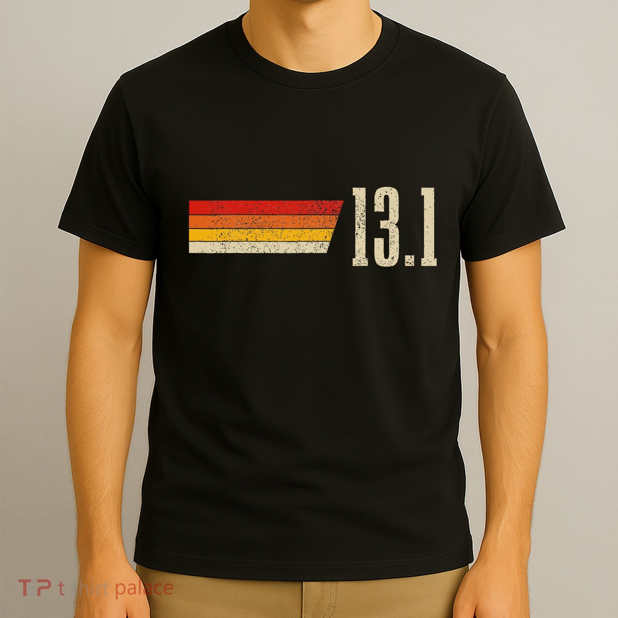 Half Marathon 13.1 Miles Vintage Running Marathon Runner T-Shirt