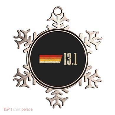 Half Marathon 13.1 Miles Vintage Running Marathon Runner Ornament