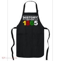 History Matters 1865 Black History Month Apron thumb 0